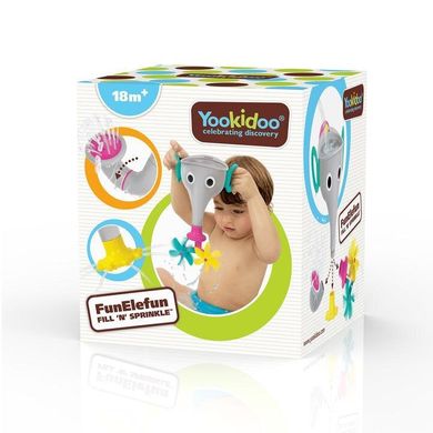 Іграшка для води Yookidoo Веселий Слоник (Сірий)