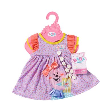 Одяг для ляльки BABY BORN - МИЛА СУКНЯ (фіолетова)