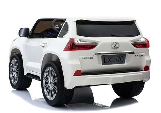 Электромобиль Lean Toys Lexus LX 570 White