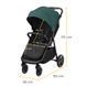 Прогулочная коляска Kinderkraft Route Green (KSROUT00GRE0000)