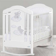 Дитяче ліжечко Baby Italia Coccolo White/Dove Grey