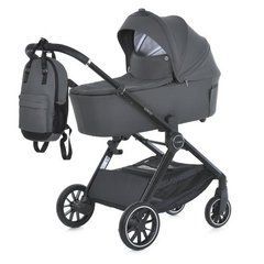 Коляска универсальная 2в1 EL GENESIS Asphalt Gray
