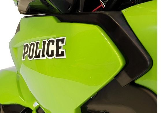 LEAN Toys мотоцикл Police HZB118 Green