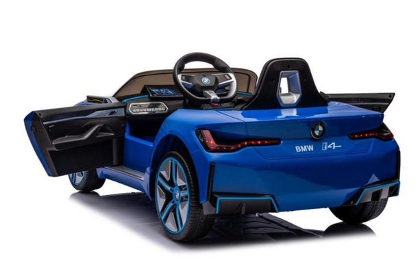 LEAN Toys електромобіль BMW I4 4x4 Blue