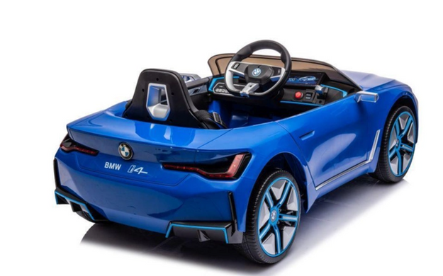 LEAN Toys электромобиль BMW I4 4x4 Blue