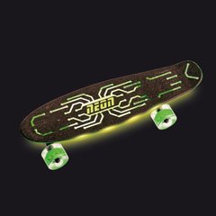 Скейтборд Neon Hype Зелений N100789