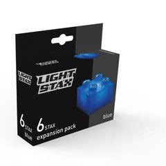 Кирпичики 2х2 LIGHT STAX Junior с LED подсветкой Expansion Синие M04005