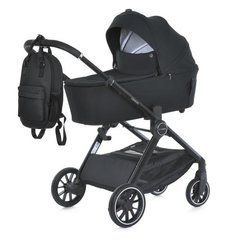 Коляска универсальная 2в1 EL GENESIS Jet Black