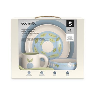 Набор посуды Suavinex  "Go natural"