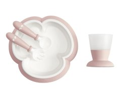 Набор Для Кормления BabyBjorn Baby Feeding Set 4 Powder pink