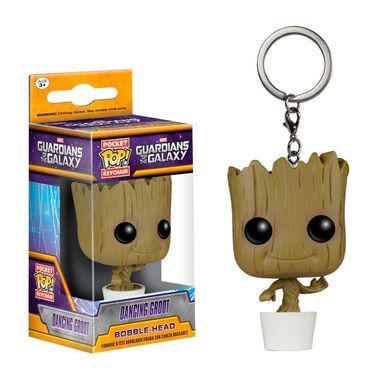 Игровая фигурка на клипсе FUNKO POP! cерии "Стражи Галактики" - ТАНЦУЮЩИЙ ГРУТ