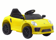 Детский электромобиль Lean Toys Porche WMT-666 Yellow