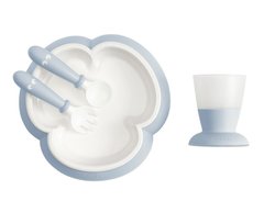 Набор Для Кормления BabyBjorn Baby Feeding Set 4 Powder blue