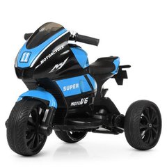 Електромобіль мотоцикл Bambi M 4135EL-4 Blue/Black