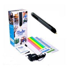 3D-ручка 3Doodler Create для проф. использования - ЧЕРНАЯ (50 стержней из ABS-пластика, аксессуары), Черный