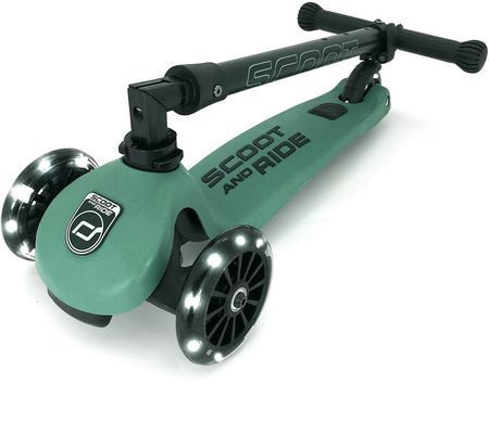 Самокат Scoot&ride Highwaykick 3 LED Forest