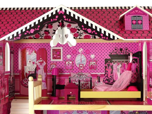 Дерев'яний будинок для ляльок Lean Toys Willa Pola 10532