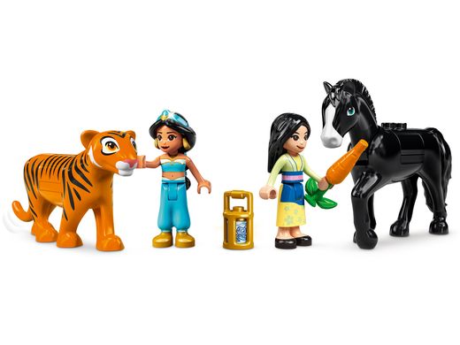 Конструктор LEGO Disney Пригоди Жасмін та Мулан 43208