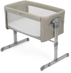 Приставная кроватка для новорожденного Joie Roomie Glide Almond