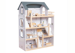 Деревянный домик для кукол Lean Toys  Willa Gaja 15035