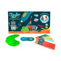 3D-ручка 3Doodler Start для детского творчества - МЕГАКРЕАТИВ (192 стержня, 8 шаблонов)