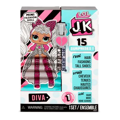 Игровой набор с куклой L.O.L. SURPRISE! серии "J.K." - ДИВА