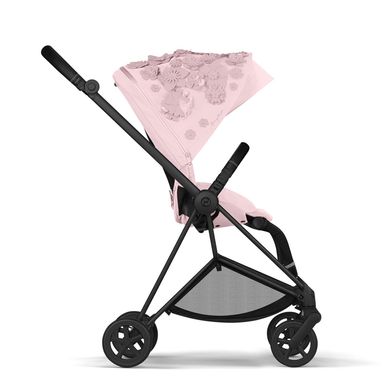 Прогулочная коляска Cybex Mios 4.0 Simply Flowers Pink light pink / Matt Black