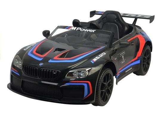 Електромобіль Lean Toys BMW M6 GT3 Black