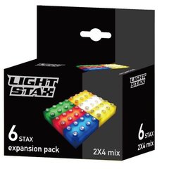 Цеглинки 4х2 LIGHT STAX Junior з LED підсвічуванням Expansion 6 кольорів M04040