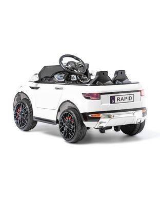 Електромобіль Ramiz Rapid Racer White