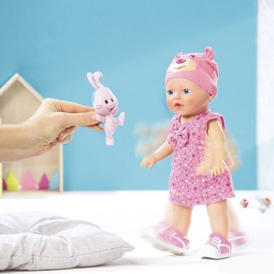 Інтерактивна лялька MY LITTLE BABY BORN - ВЧИМОСЯ ХОДИТИ (32 см, з брязкальцем, ходить, озвучена)