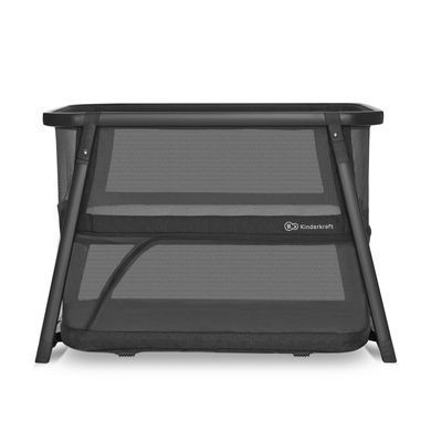 Ліжко-манеж 4 в 1 Kinderkraft Sofi Plus Grey (KLSOFIPLGRY0000)