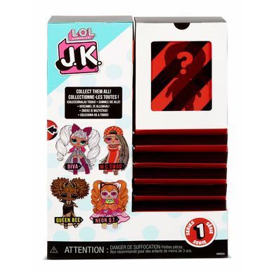Игровой набор с куклой L.O.L. SURPRISE! серии "J.K." - ЛЕДИ-DJ