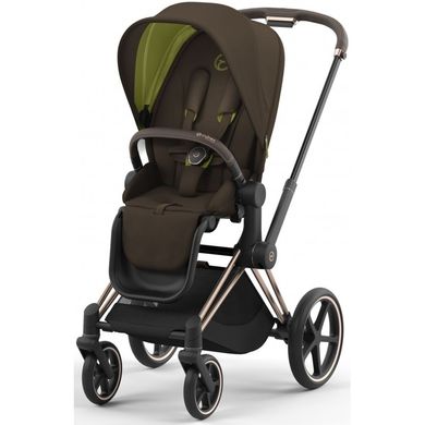 Коляска 2 в 1 Cybex Priam 4.0  Khaki Green / Rose Gold