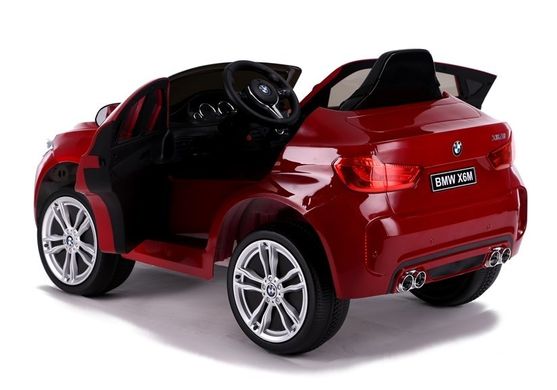 Электромобиль Lean Toys BMW X6 Red Лакированный