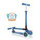 Дитячий самокат Globber Primo Foldable Lights Navy Blue