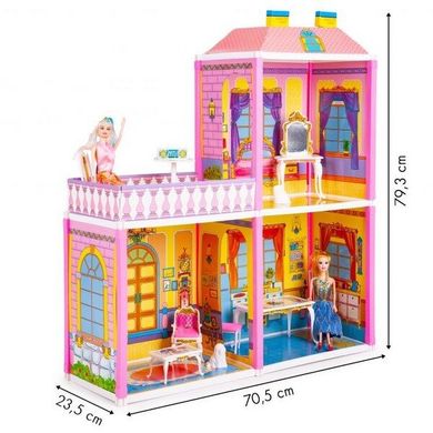 Великий ляльковий будиночок Ecotoys 44192