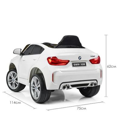 Електромобіль Bambi Джип BMW X6 White