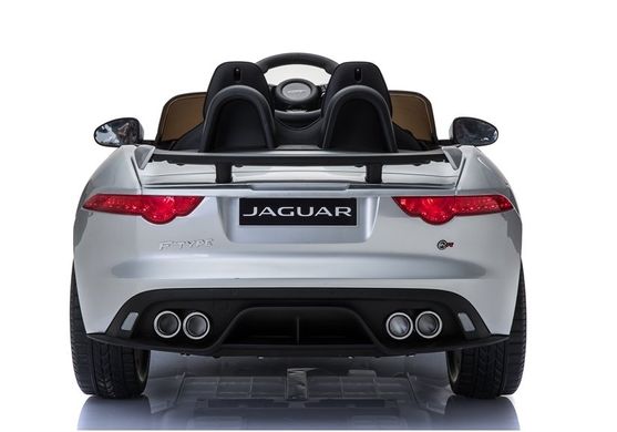 Электромобиль Lean Toys Jaguar F-Type Silver Лакированный