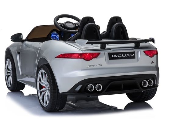 Електромобіль Lean Toys Jaguar F-Type Silver Лакований