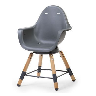 Стілець для годування Childhome Evolu 2 ONE.80&deg; Natural-Anthracite