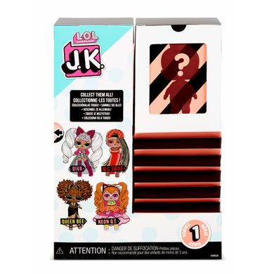 Игровой набор с куклой L.O.L. SURPRISE! серии "J.K." - ЛЕДИ-НЕОН