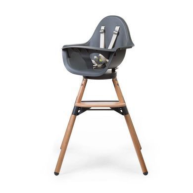 Стілець для годування Childhome Evolu 2 ONE.80&deg; Natural-Anthracite