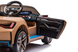 LEAN Toys електромобіль BMW I4 4x4 Gold