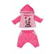 Набір одягу для ляльки BABY BORN - СПОРТИВНИЙ КОСТЮМ ДЛЯ БІГУ (на 43 cm, рожевий)