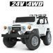 Eлектромобіль Bambi Jeep Toyota Land Cruiser White