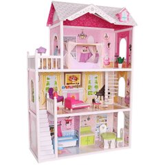Деревянный кукольный домик Ecotoys 4107