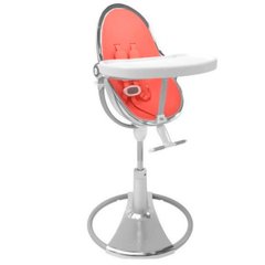 Bloom стульчик FRESCO chrome silver Persimmon red