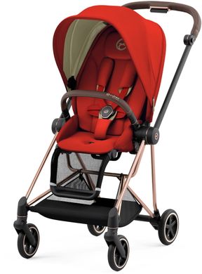 Прогулянкова коляска Cybex Mios 4.0 Autumn Gold burnt red / Rose Gold