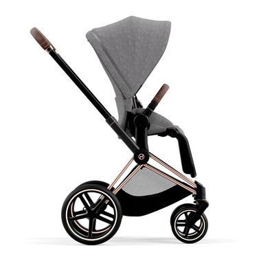 Коляска 2 в 1 Cybex Priam 4.0 Plus Manhattan Grey/ Matt Black